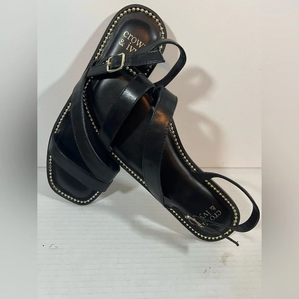 Bexley Chain Flat Sandals from Crown & Ivy  Size 10